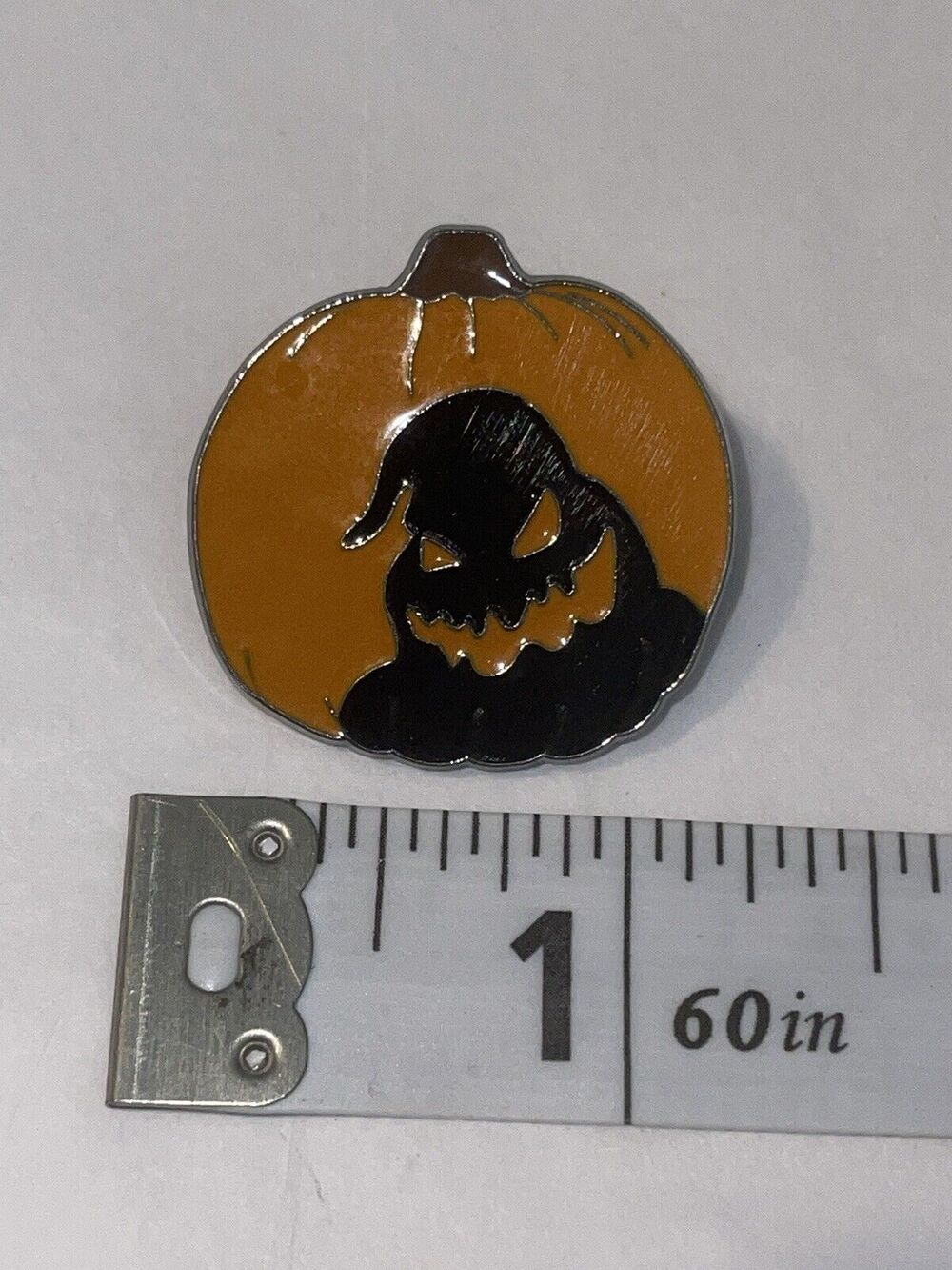 Pumpkin Ghost Ghoul Halloween Pin Brooch